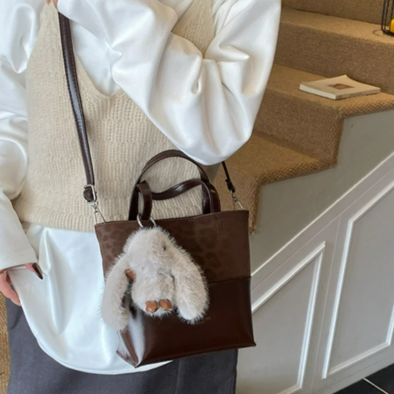 جديد الخريف الشتاء مقبض علوي حقيبة عصرية Versatie دلو حقيبة سعة كبيرة خفيفة الوزن حمل محكم حقائب كتف عادية