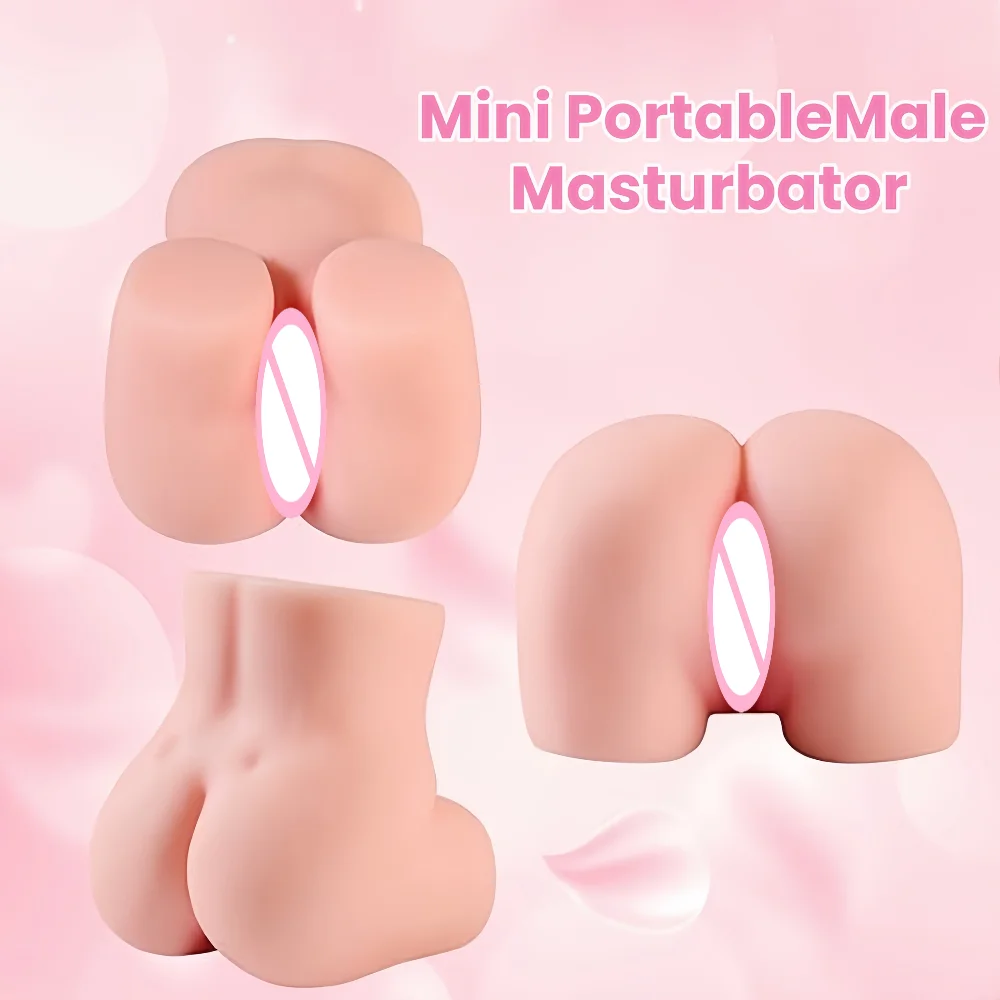 Mini Sex Doll Mini Pocket Vagina Male Masturbator, with 3D Realistic Vagina and Anus Adult Sex Toy Doll For Male Masturbator 18+ - view 2