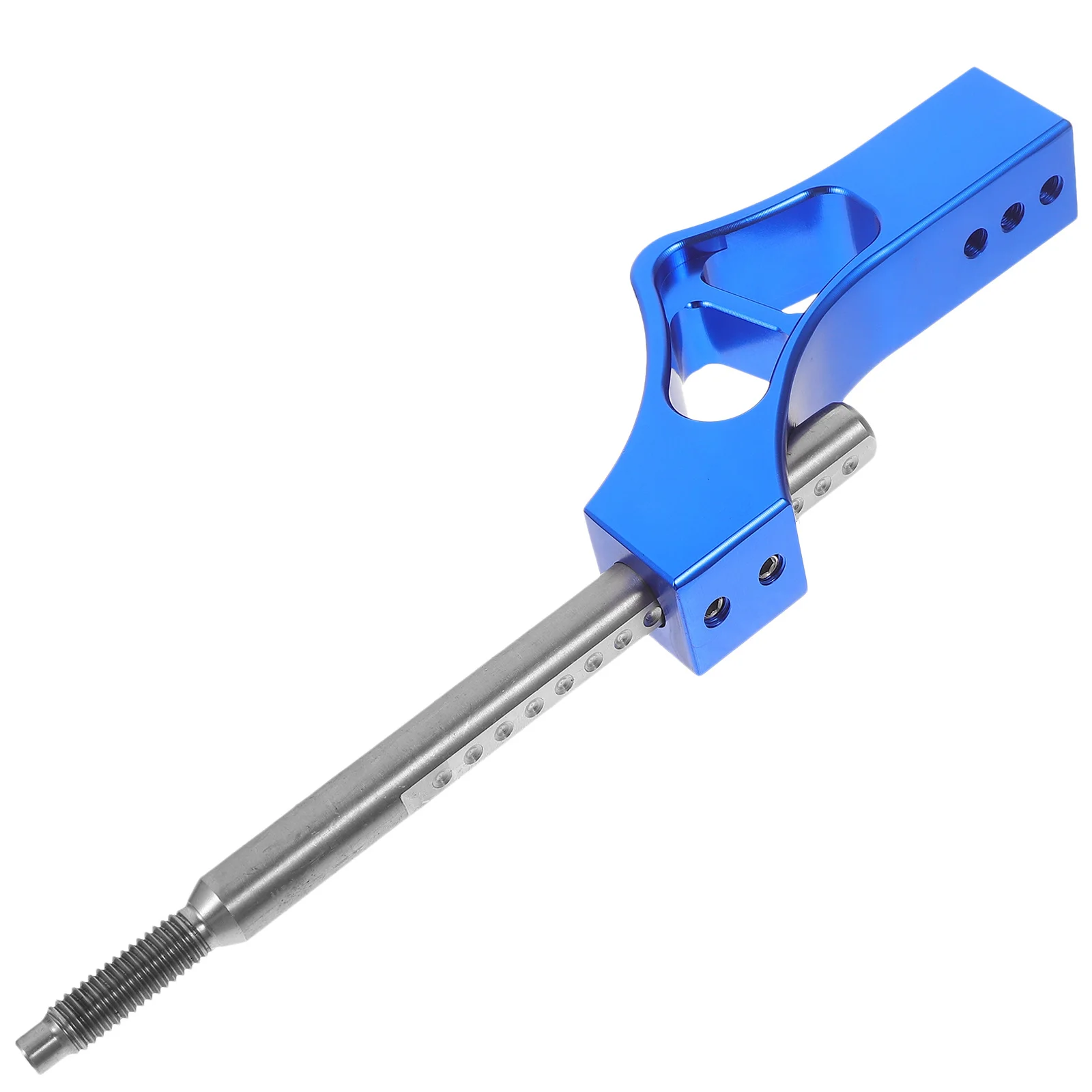 

Car Gear Shift Knob Extension Aluminum Alloy Adjustable Height Easy Installation Extended Shifter Rod for Manual Transmission