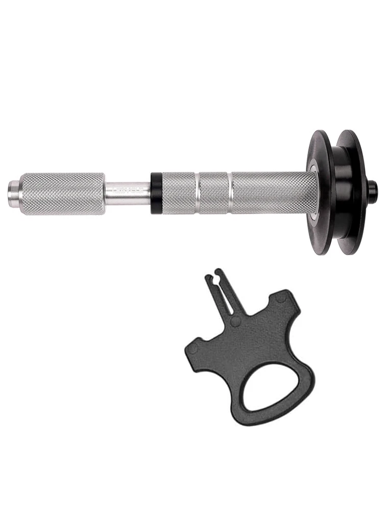 

Bike Chain Cleaning Tool with Chain Keeper - Thru Axle Compatible Fits 142-148mm Dropouts for MTB/Road Bicycles