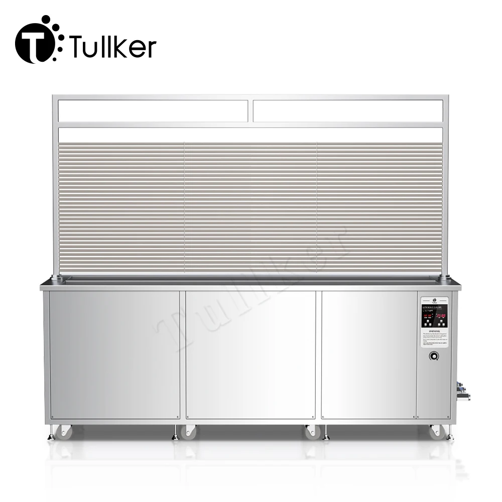 Tullker Industrial 360L Ultrasonic Cleaner Oil Degreaser Venetian Blind Cleaning Machine Dirty Curtain Window Blade