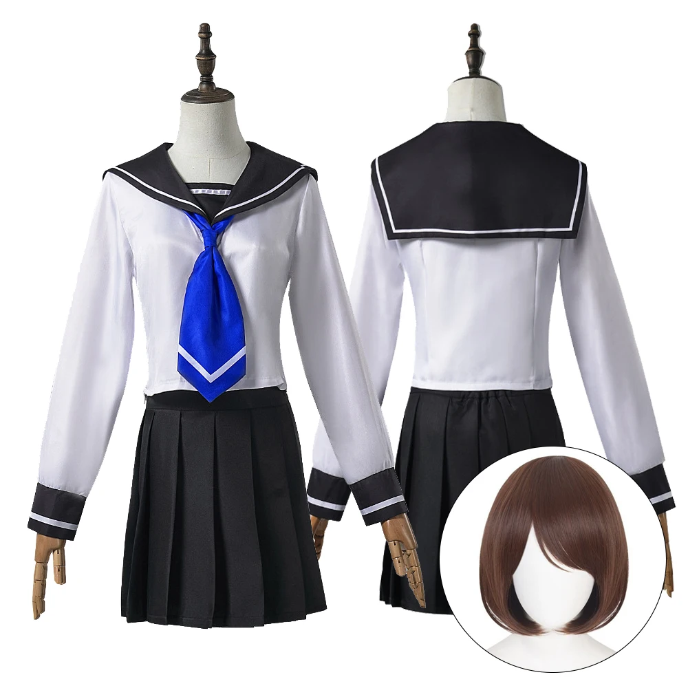 Anime Narenare Cheer for You Cosplay Costume Misora Kanata Disguise JK Uniform for Women Outfit Carnival Party Clothes Roleplay