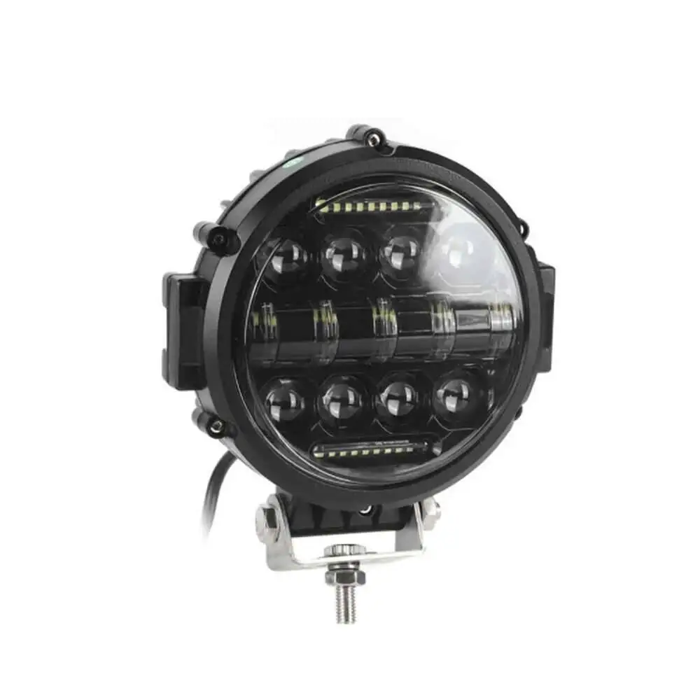 7-Zoll-LED-Arbeitsscheinwerfer, universeller Fahrlichtstrahler, Nebelscheinwerfer für Jeep, 4x4, SUV, UTV, ATV, Offroad, Boot, Traktor, LKW, Fahrzeug – Detail 12
