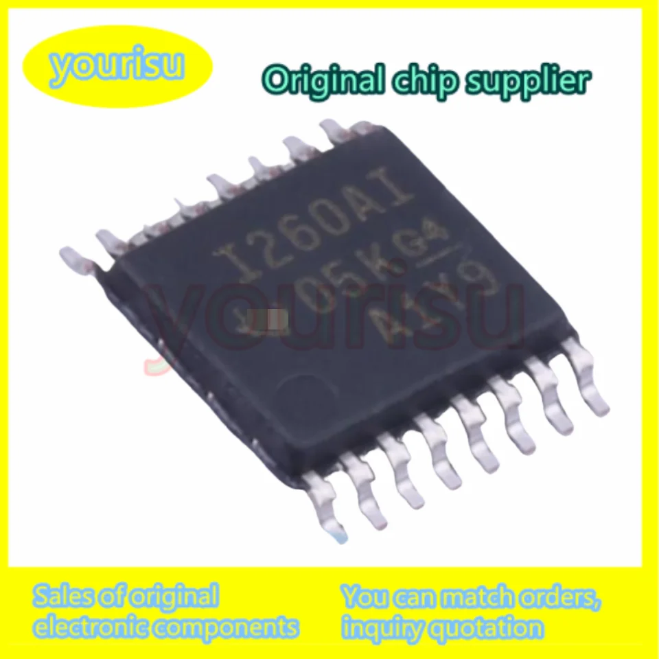 5Pcs/Lot INA260AIPWR INA260AIPW INA260 Silkscreen I260AI Monitoring Regulator Chip IC TSSOP16