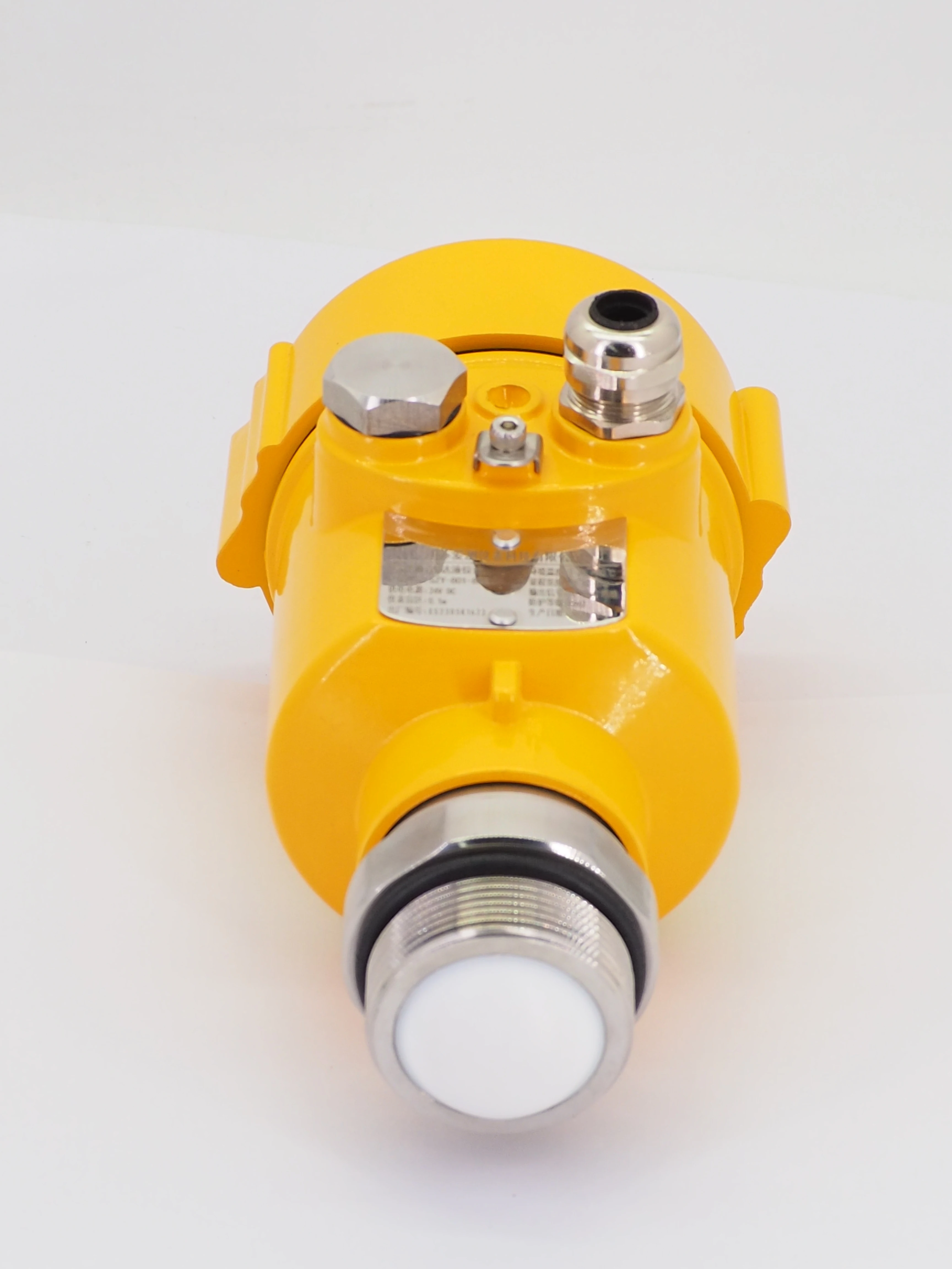 مستشعر رادار مستوى السائل فائق الحساسية 80 جيجا هرتز 4-20mA مستشعر مستوى الرادار عالي الدقة