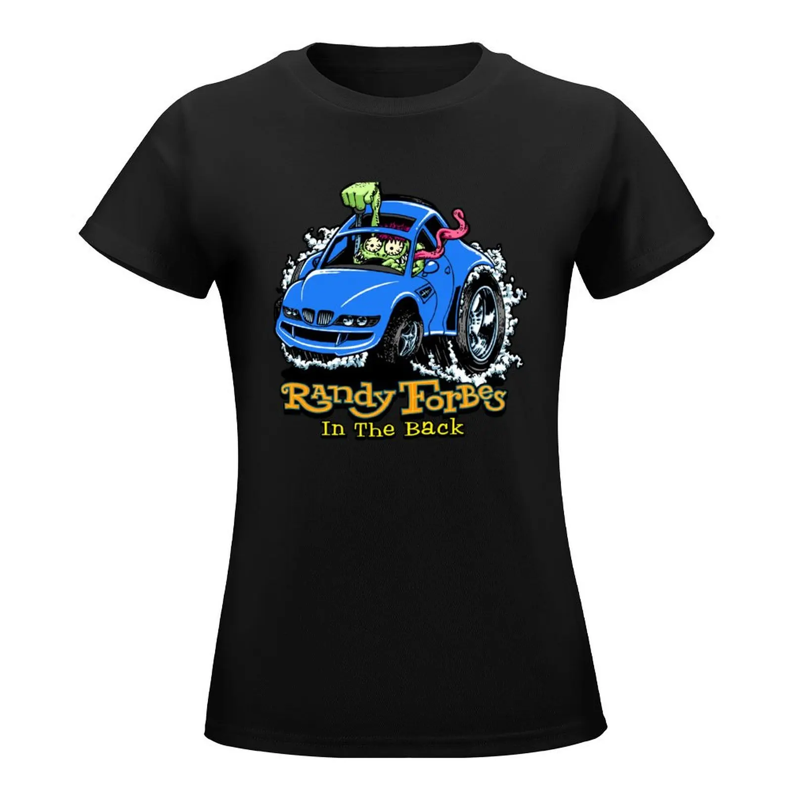 Randy Forbes Z3 M Coupe - Blue T-Shirt tops Female clothing hippie clothes white t-shirt dress for Women sexy