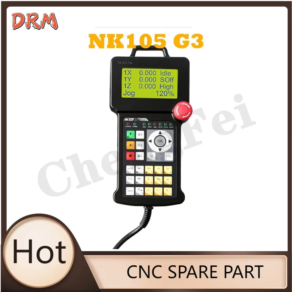 CNC Weihong NK105 G3 Handle DSP Woodworking Controller 3Axis 4Axis Motion Control System For CNC Router Automatic Tool Changer