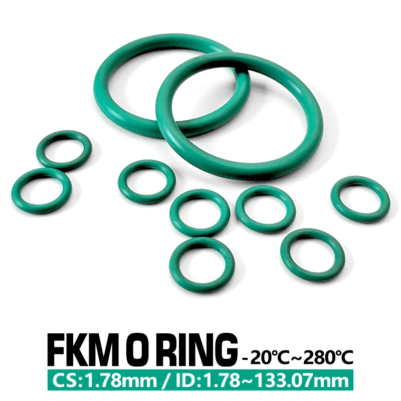 Green Fkm O Ring Ga…