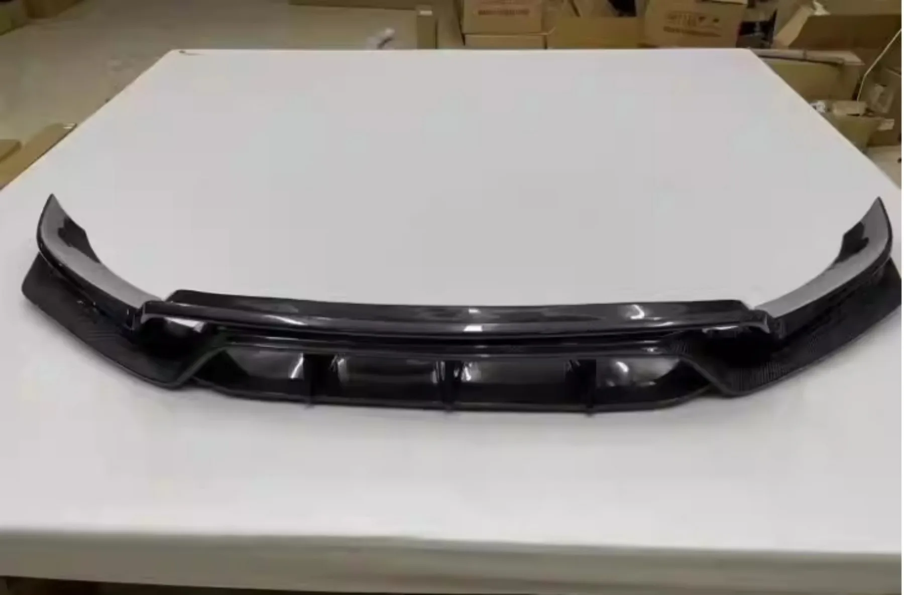 

Car body kit carbon fiber Front bumper front lip For Porsche Cayenne SUV Coupe 2018–2023