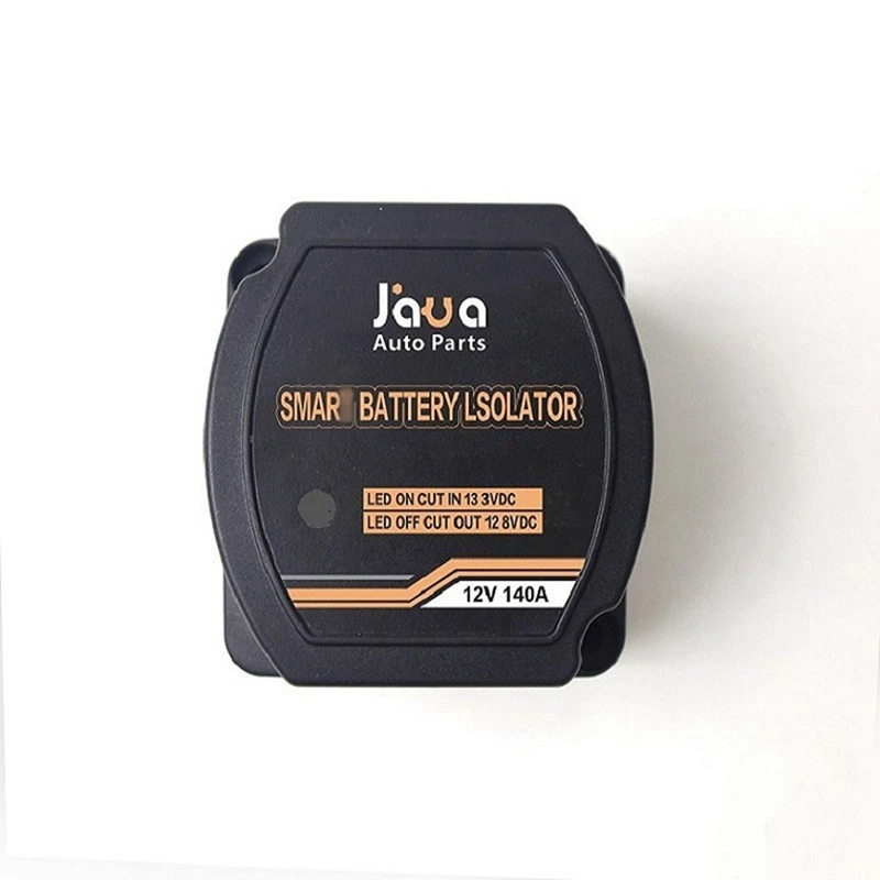 JAUA AUTO PARTS 12V 140A Voltage Sensitive Relay Dual Battery System Digital Display VSR Split Charge For Car RV Yacht Isolator