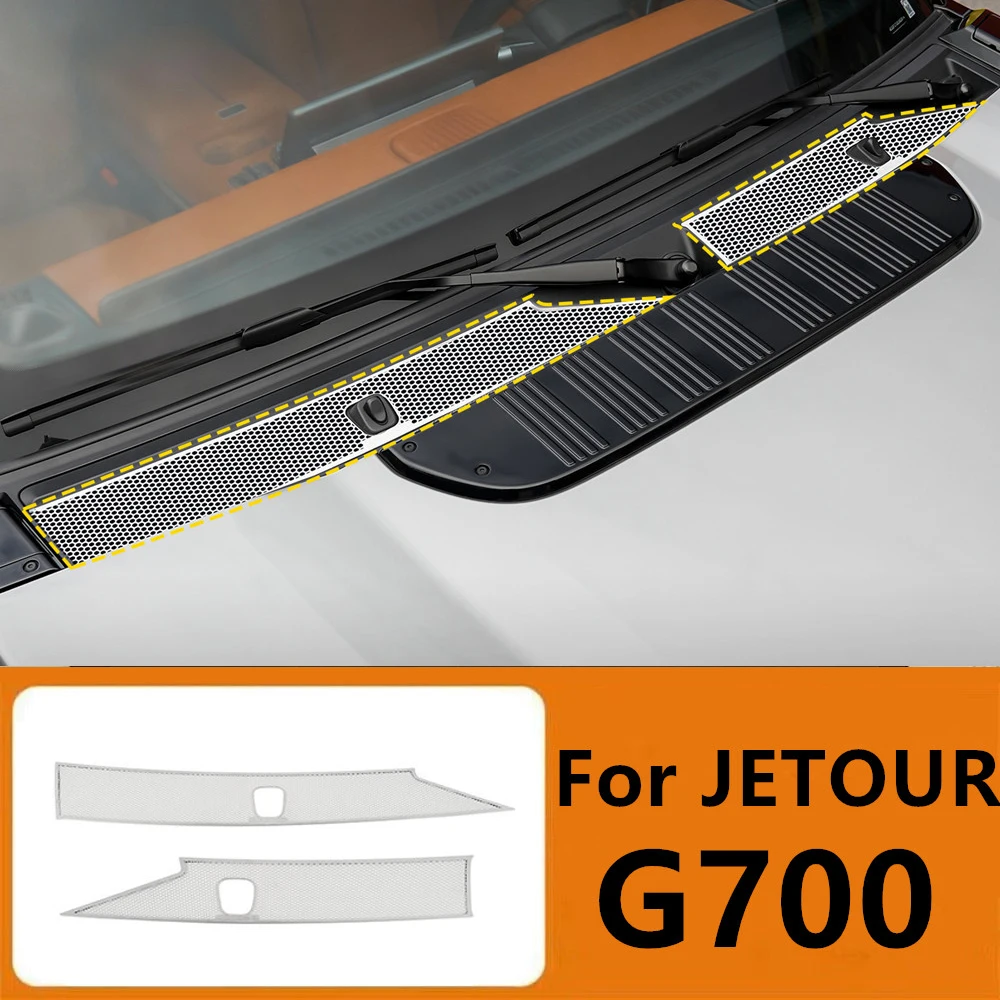 

Передний капот автомобиля, экран от насекомых, отсек для двигателя, воздухозаборник, антиблокирующая защитная крышка, фильтр-экран для CHERY JETOUR G700
