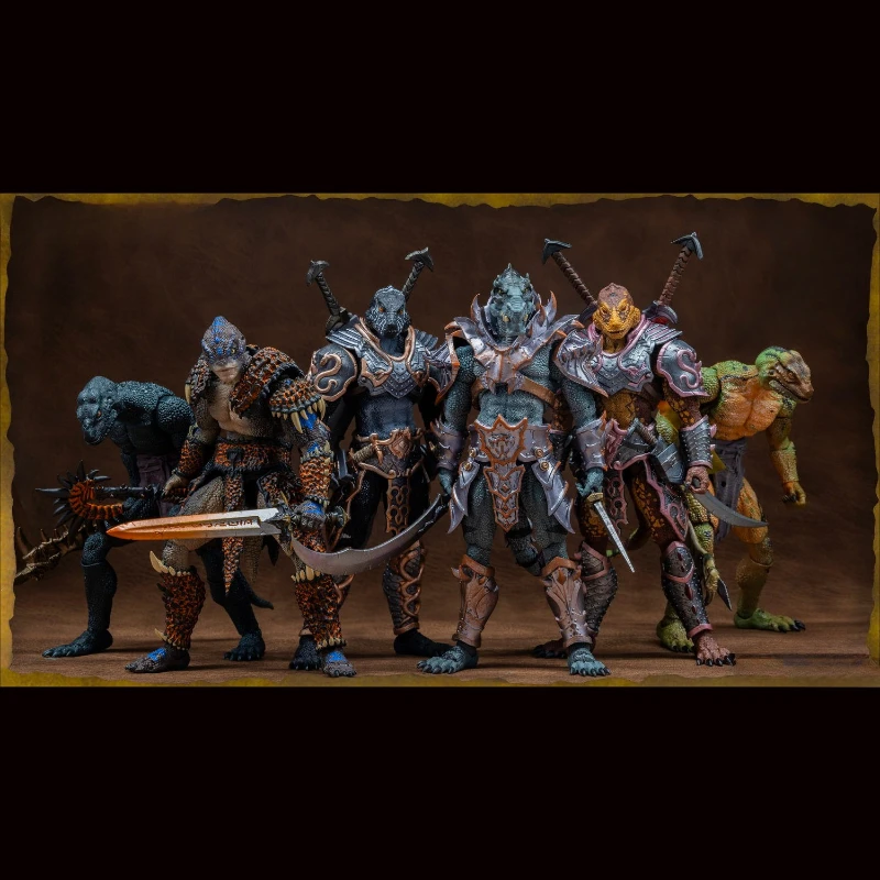 

Совершенно новая фигурка Spot Savage Crucible Lizardman 1/12