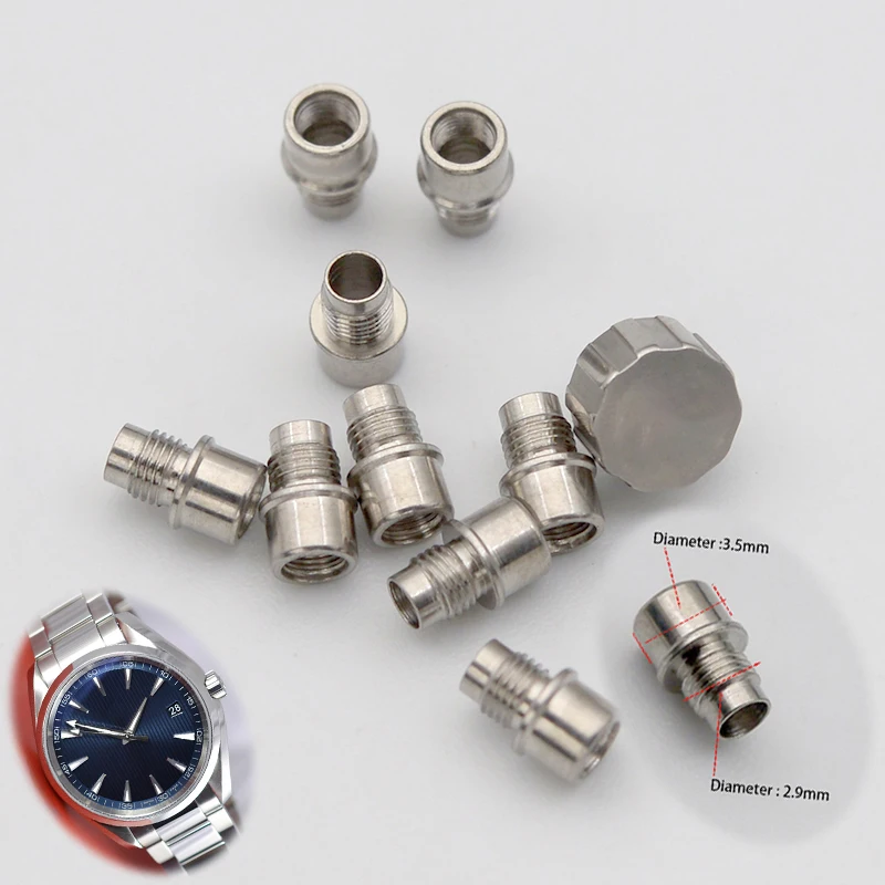 Tubo de Repuesto para Caja de Reloj Omega Seamaster Aqua Terra 150, Accesorios para Reparación de Cajas de Reloj