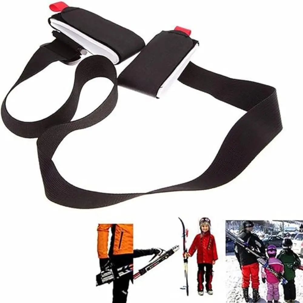 

Portable Nylon Ski Straps Adjustable Wear Resistant Ski Carrier Strap Ski Harness