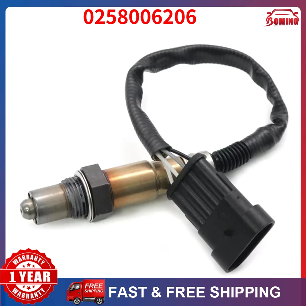 New 1x Car Oxygen Sensor 0258006206  For Alfa Romeo 156 GTV Spider Fiat Lancia 0258006731 584344