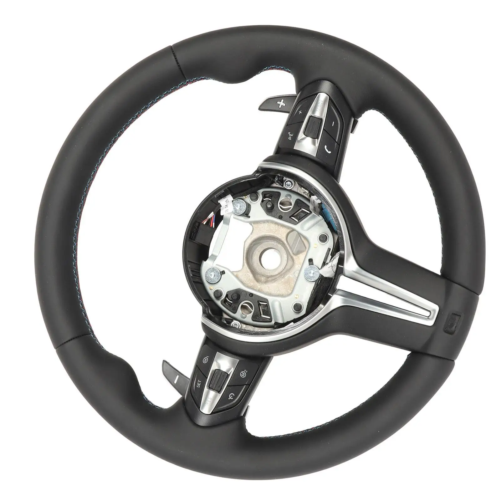 OEM Style Steering Wheel Nappa Leather Fit For BMW F20 F22 F30 F32 F15 F16 F80 F82 M3 M4 M2 Full Nappa Leather