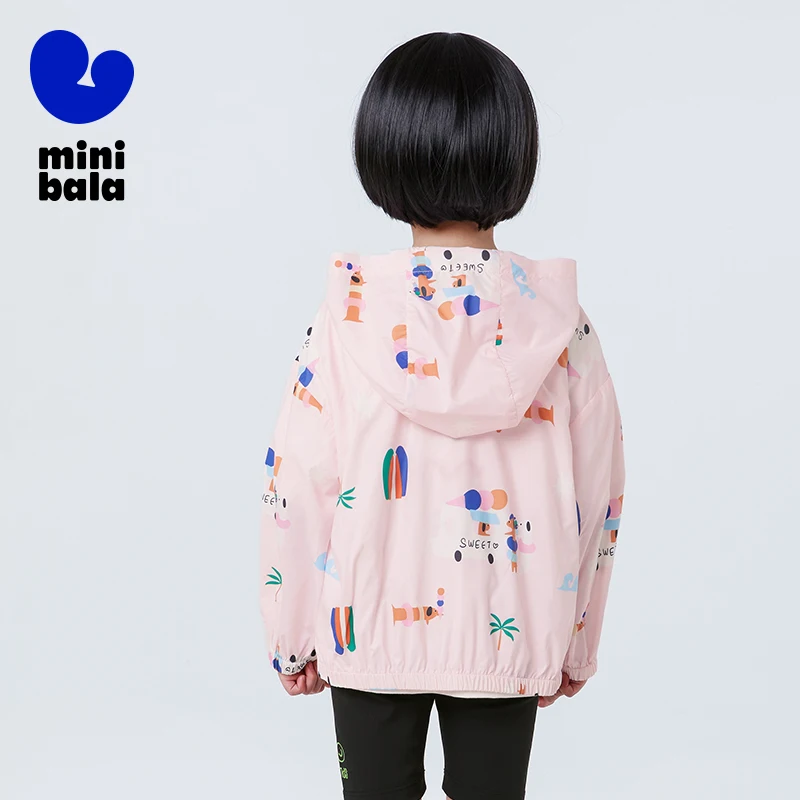 Mini Bala Casual Wear Kids 2024 New Summer Portable Sun Protection Cool-Feeling Anti-UV Jacket image 6