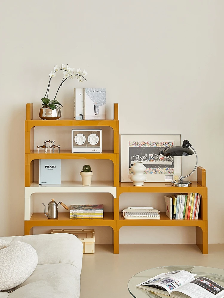 etro blogger, same Nordic minimalist display rack, floor shelf, internet celebrity ins, multi-layer bookshelf