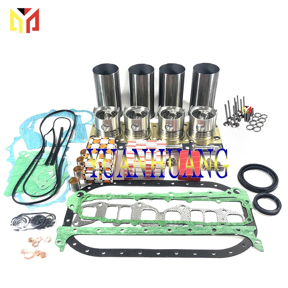 4DR5 4DR51 Overhaul Rebuild Kit Full Gasket Set Valves for Mitsubishi Engine Parts