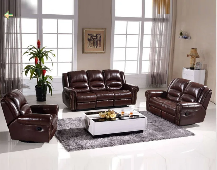 

Living Room Sofa set corner sofa recliner electrical couch genuine leather sectional sofas muebles de sala moveis para casa