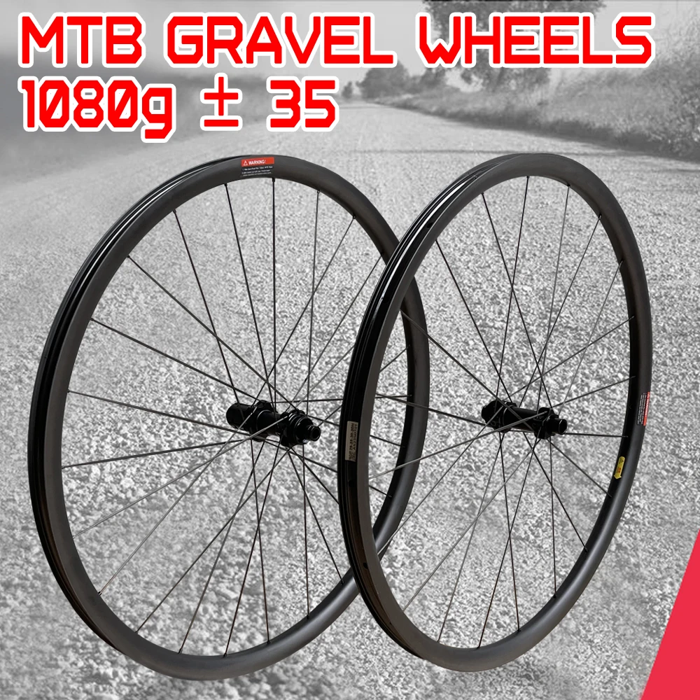 

1080g Symmetric 29er 30x25 Carbon Wheels Mountain Wheel MTB 29er Carbon Rim 29“ Wheelset Bicycle Carbon Spoke