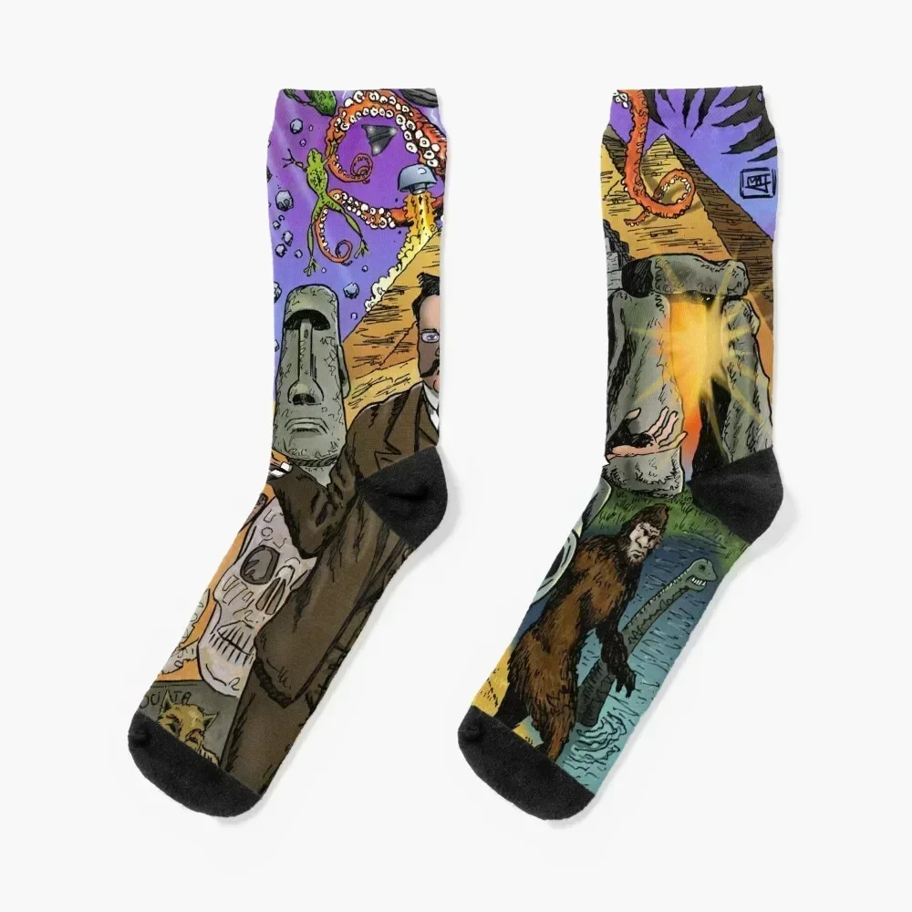 

Charles Fort - Fortean Socks cute compression new year colored Ladies Socks Men's
