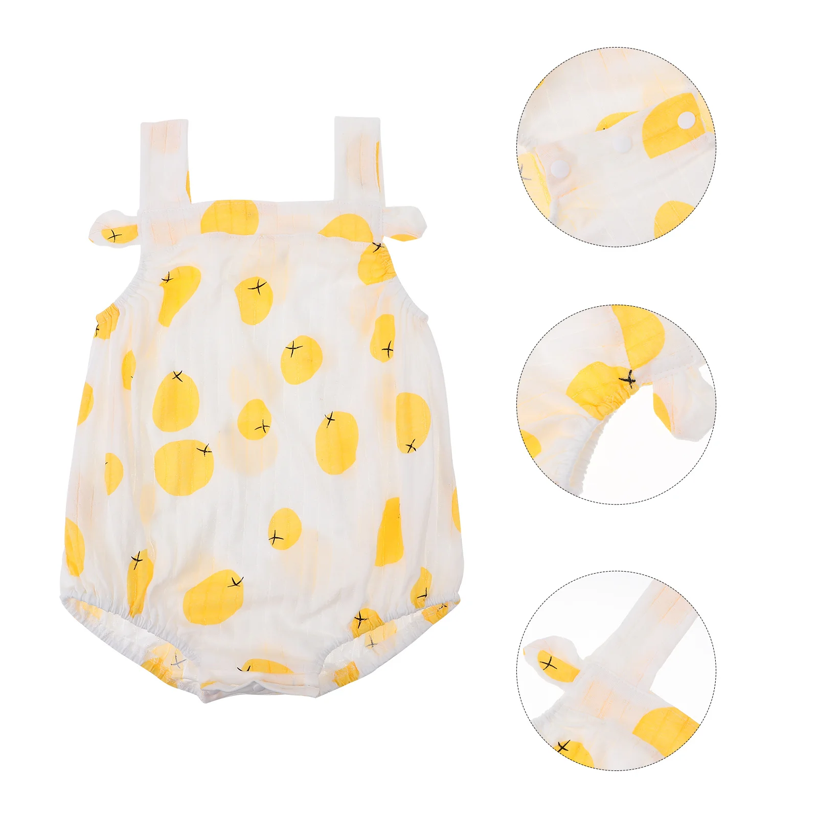 

1Pcs Summer Baby Sleeveless Camisole Newborn Cotton Suspender Clothes Soft Comfortable Infant Clothes Baby Summer Suspender