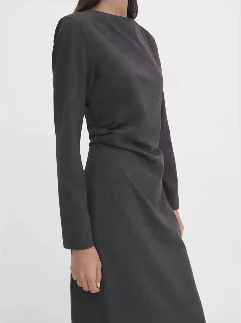 Tapete longo sve redondo ne dr md saia de camada base feminina 2024 novo sle commute fibra de poliéster h-ape longo dr