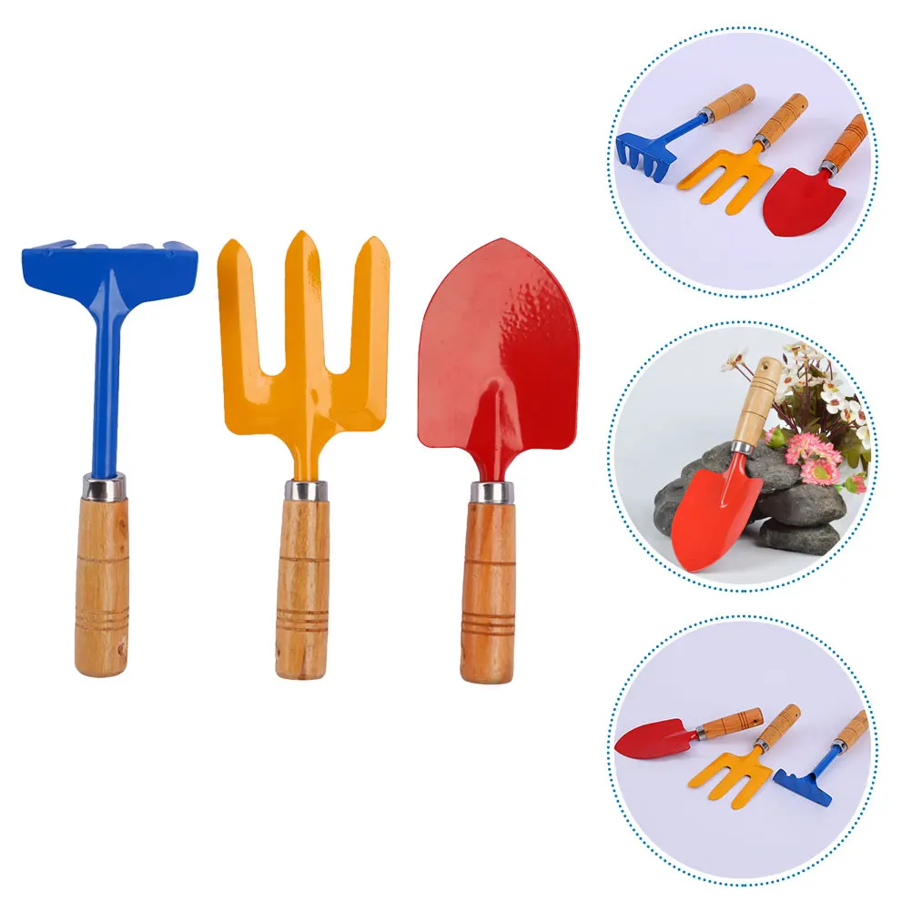 1 ensemble pelle de jardin outil poignée rouge jaune bleu plage sable plage sable outil pelle jouet jardinage