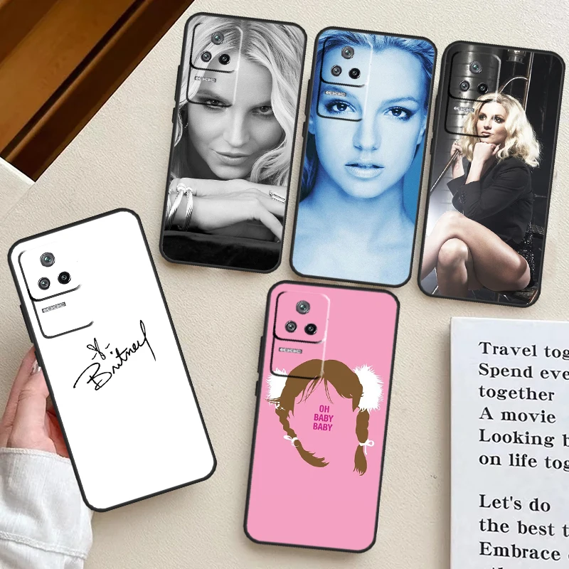 Britney Spears Case For POCO X6 Pro X3 X5 F5 M6 Pro F3 M5s Cover For Xiaomi 13T Pro 14 11T 12T 12 13 Lite