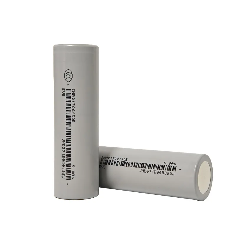 New EVE 21700 50E Battery 5000mAh High-capacity 15A 3.7V Rechargeable 3C Lithium ion battery 21700 Battery For Flashlight Toys