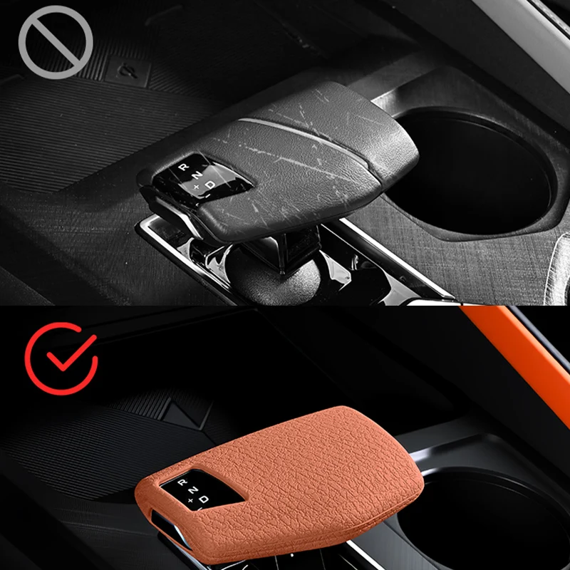 For Changan Oshan Z6 iDD 2022‑2026 Plug‑in Hybrid Gasolin/Fuel Version Car Gear Shift Knob Head Panel Shift Lever Silicone Cover
