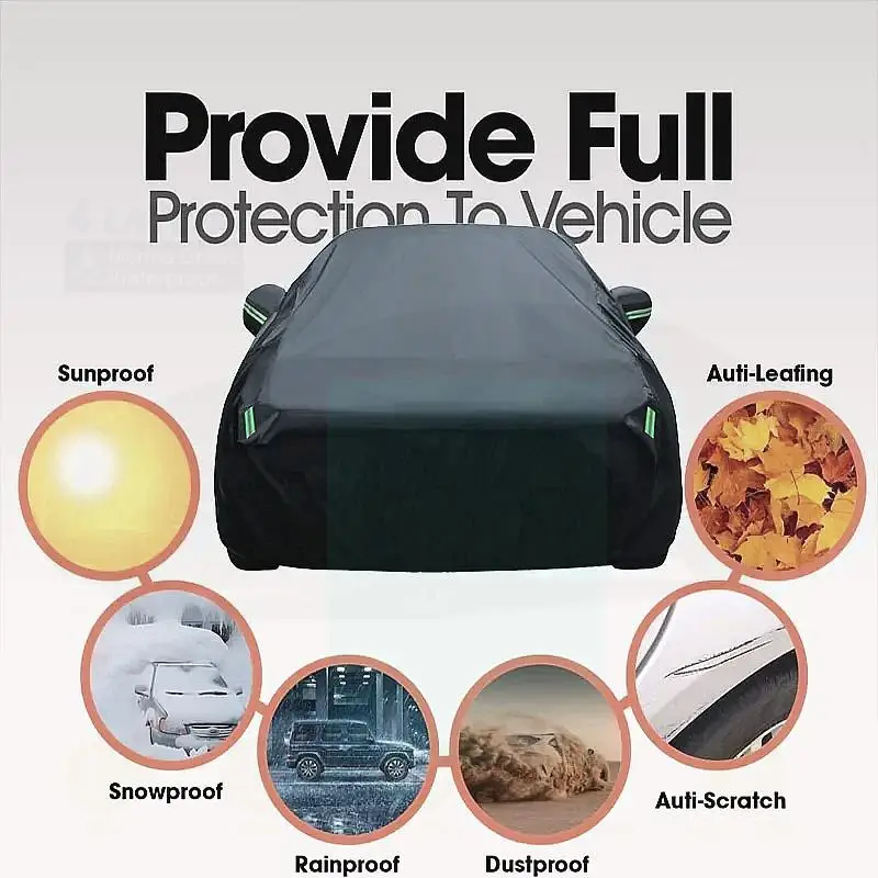 للحماية الخارجية كاملة ضد الماء والغبار لهاتف Dacia Renault Lodgy 2017 2023 أغطية السيارات