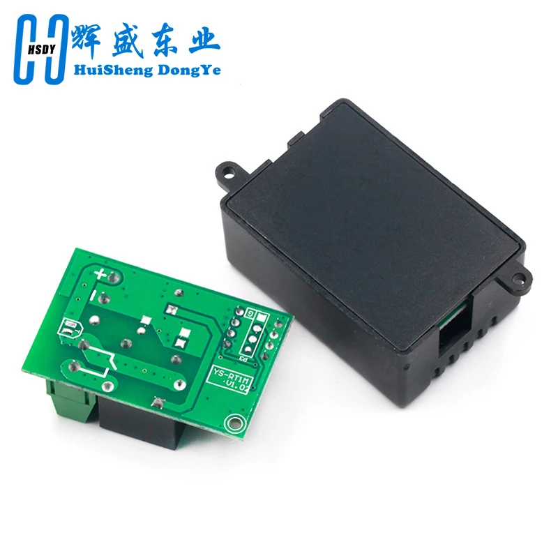 12V time delay relay Module, turn-on delay switch module, car modification, single-chip control time period optional