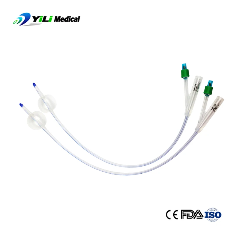 1pcs Medical 2 way Urinary silicone foley catheter urinary receiver for men