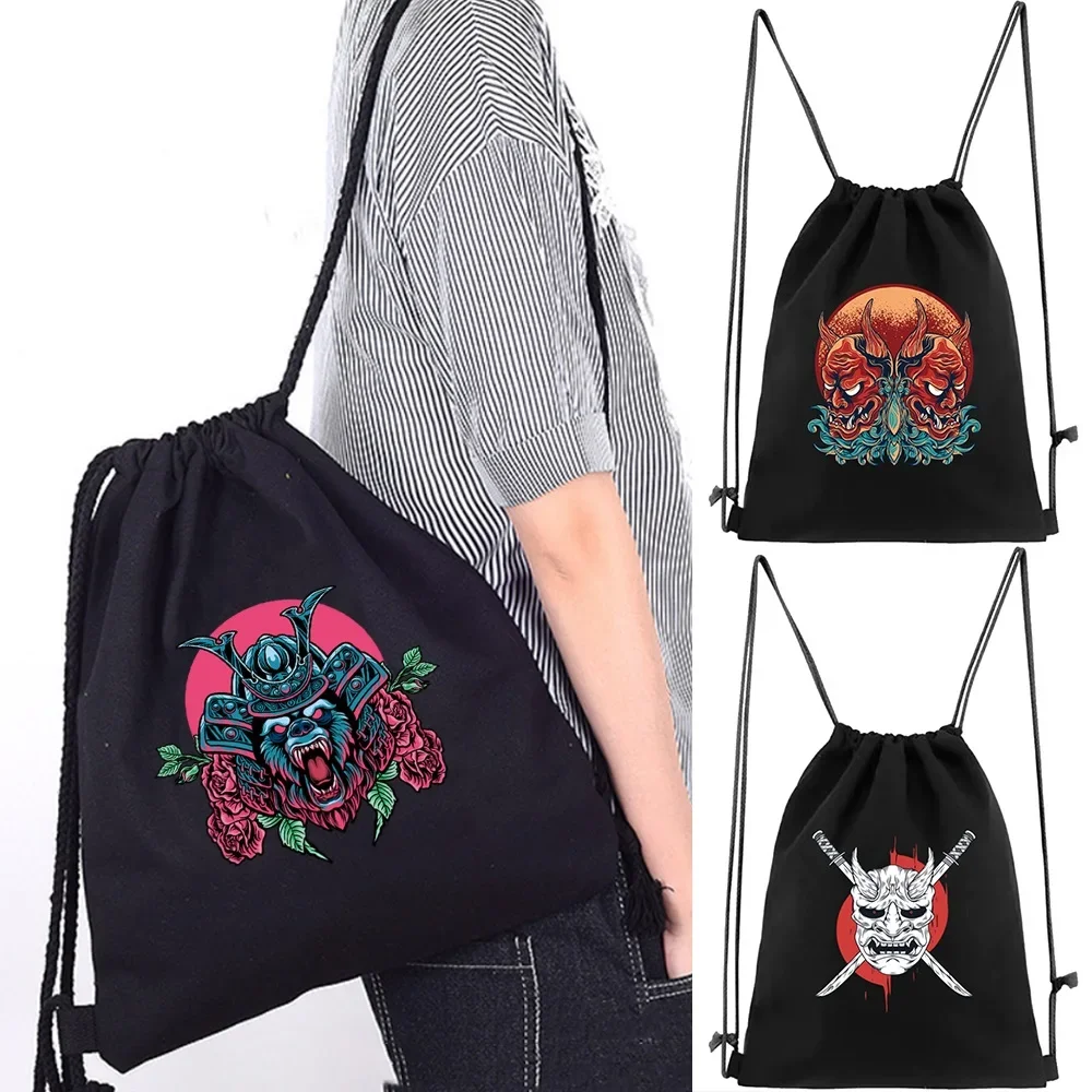Gym Drawstring Backpack Sport Backpack School Bags Travel Beach Bags for Kayaking Swimming Camping and Hiking Shoulders Handbags