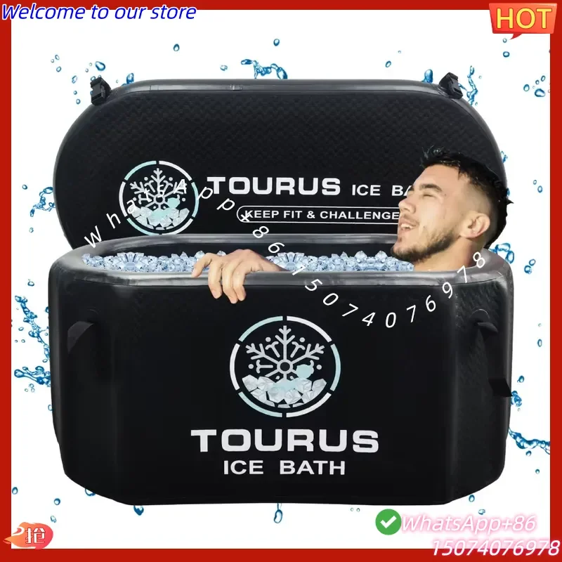 2026New New Arrival Outdoor PVC Ice Bath Pod Latest Design Cold Plunge Tub Accessory for Cold Therapy Recovery