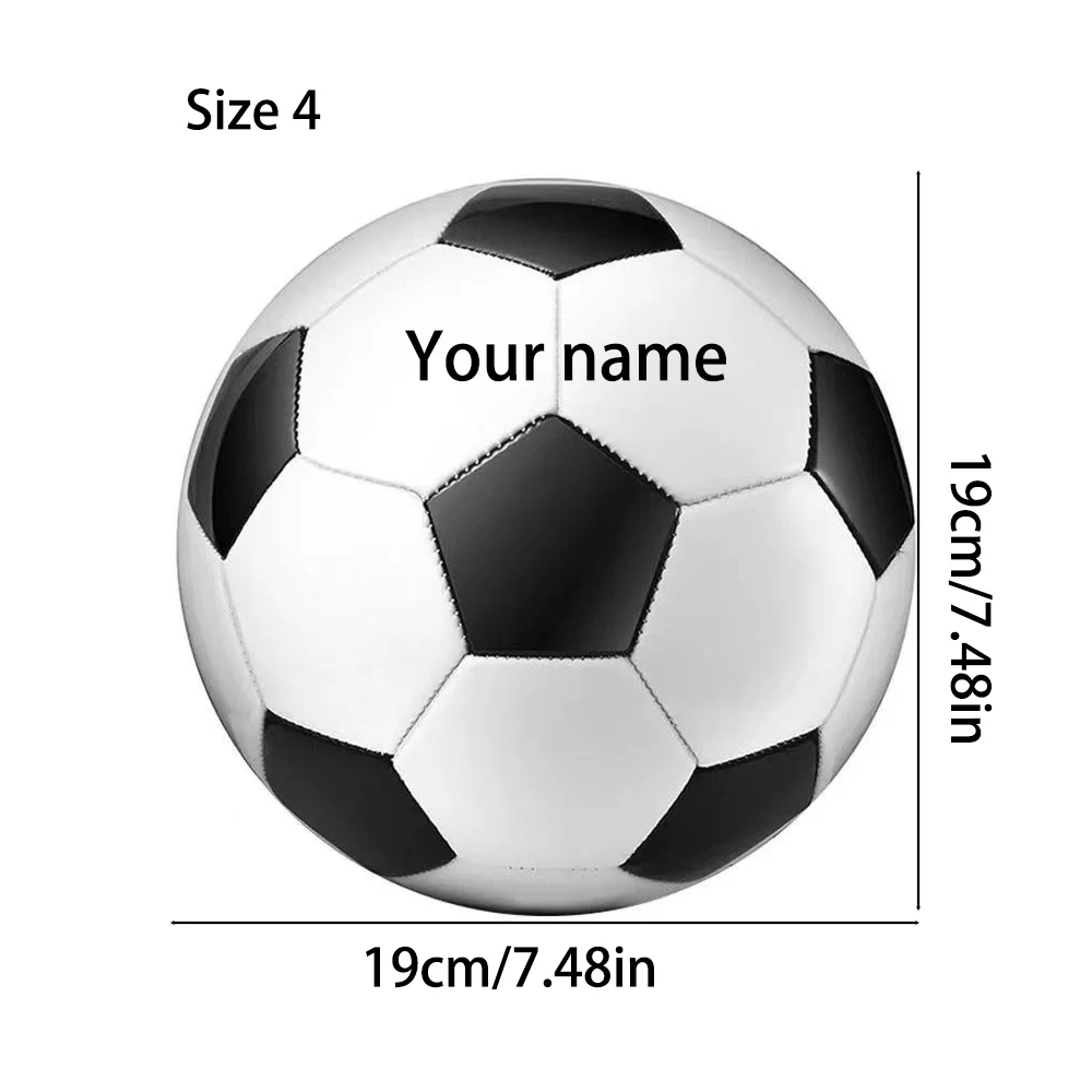 Conjunto oficial de bola de futebol-tamanhos 5 4 3 couro pu clássico resistente ao desgaste esportes ao ar livre futebol para equipe resistente ao desgaste