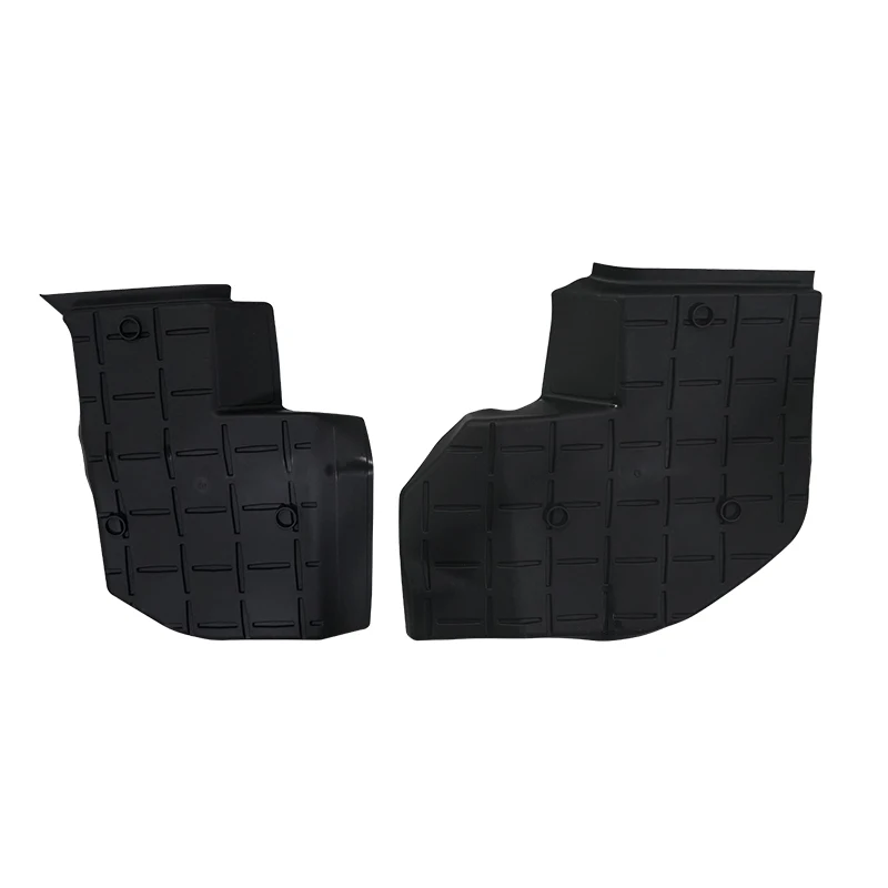 2 PCS black Floor Mats mat for Yamaha Wolverine RMAX