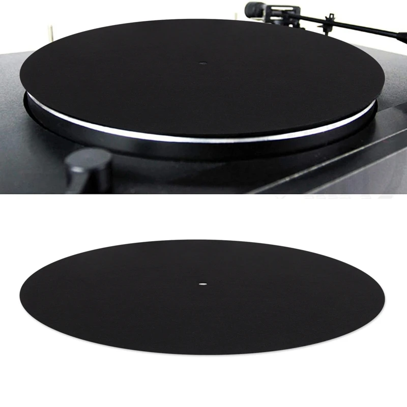 HOT-1Pcs-alfombrilla de vinilo antiestática para fonógrafos, accesorio para tocadiscos Lp, ultrafino, suave, plano, para grabar