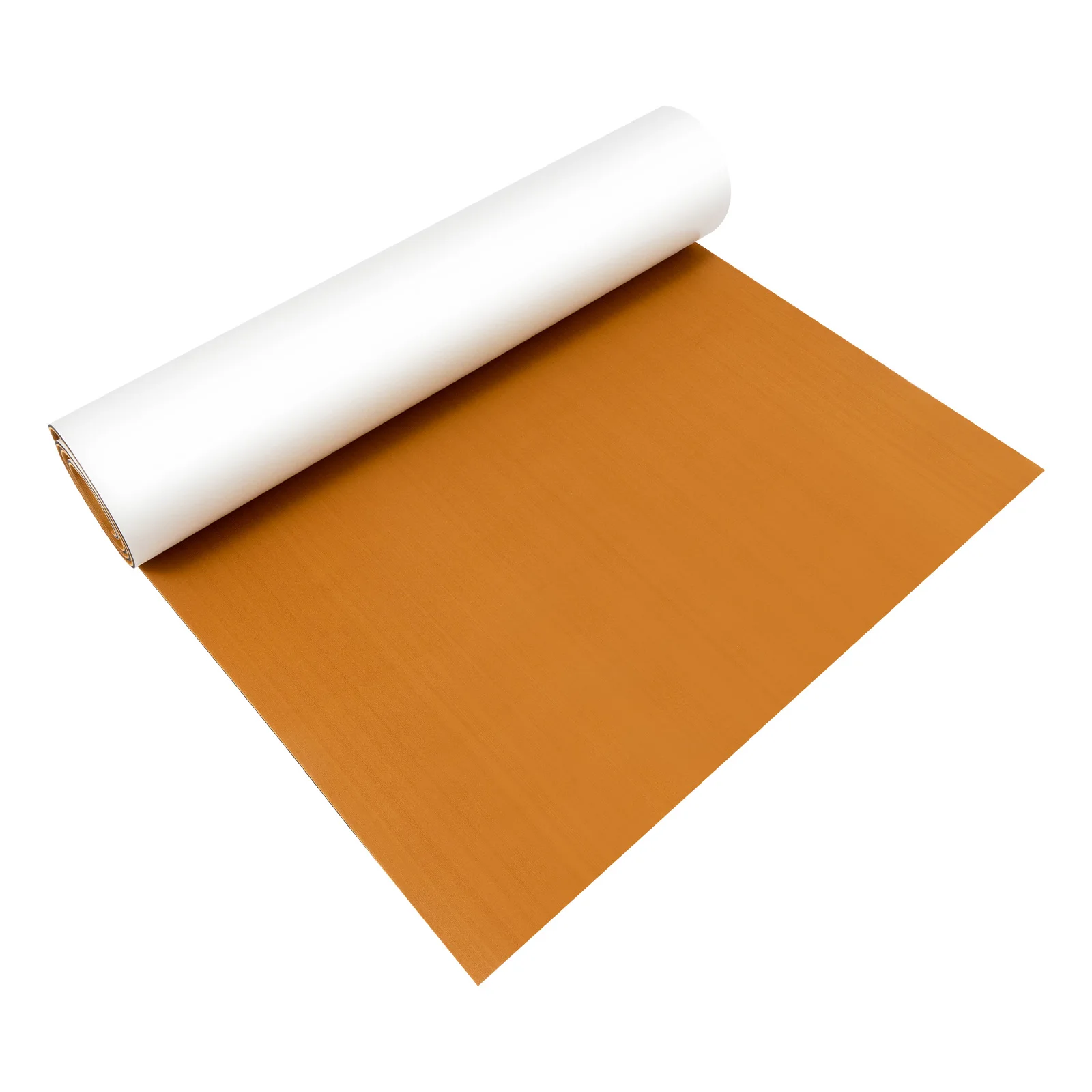 EVA Foam Brown without Stripes Teak Floor Mat  240*90cm Thickness: 6mm/0.24''