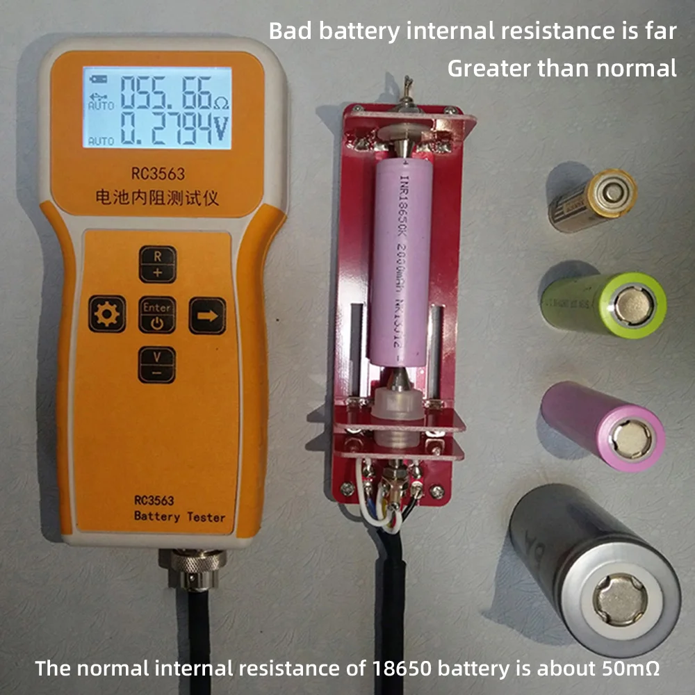 RC3563 High-precision Internal Resistance Detector 18650 Battery precision Trithium Lithium Iron Phosphate Battery Tester