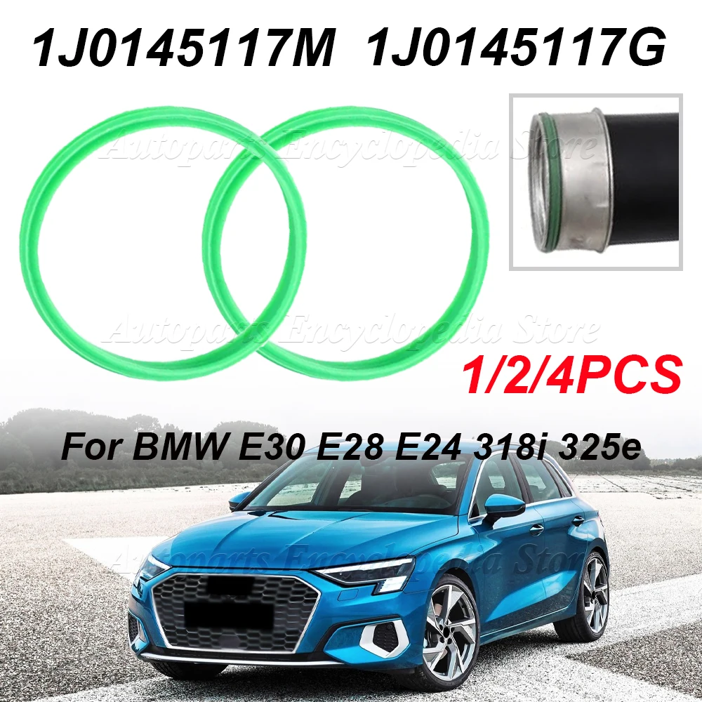 

1/2/4PCS 3C0145117F 1J0145117G Intercooler Turbocharger Tube SealingHose O-ring 1J0145117M For Audi A1 A3 A4 A6 1J0145117L