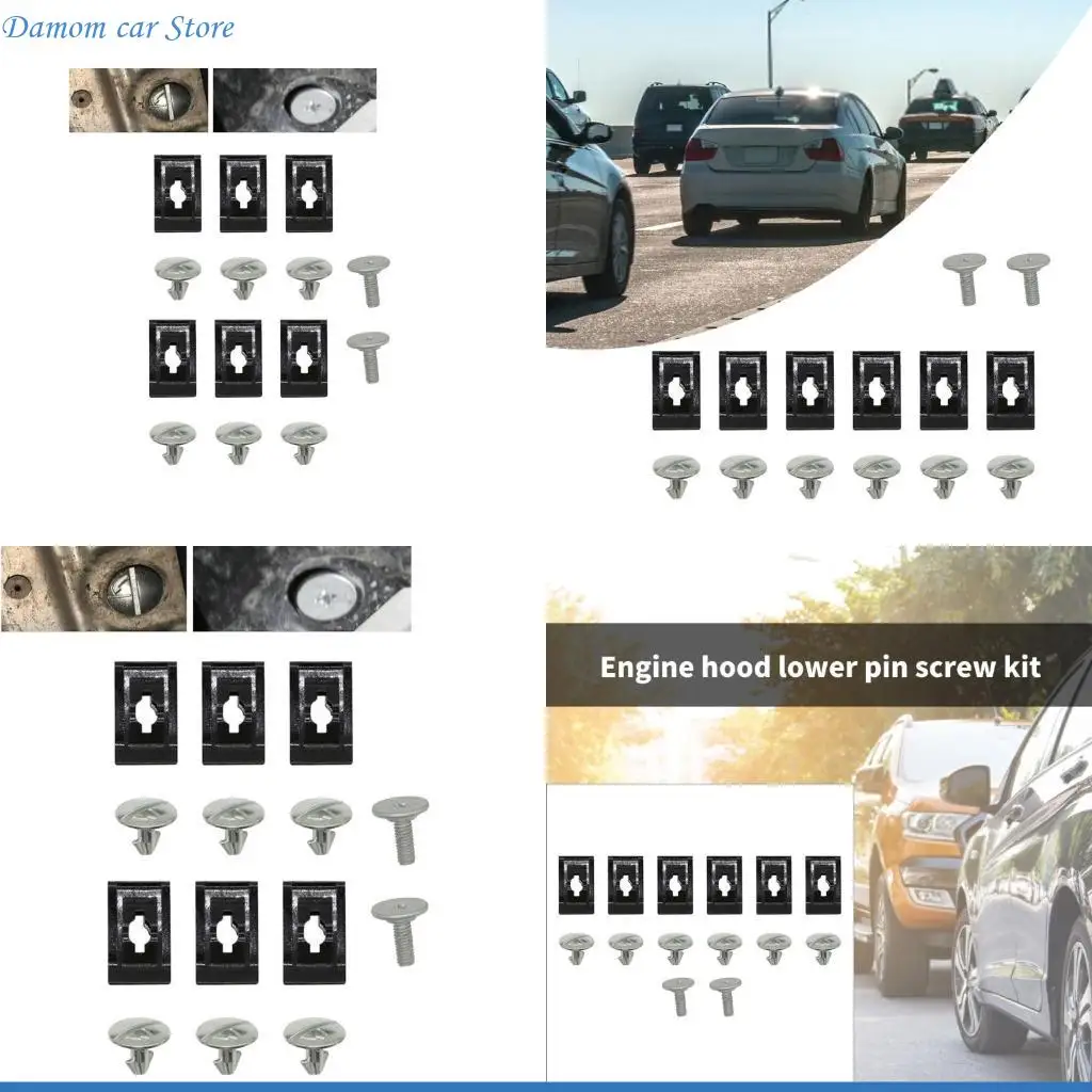 

A2UC 14Pcs Lower Engine Cover Pin Screws 90674TY2 Splash Shield Hardware