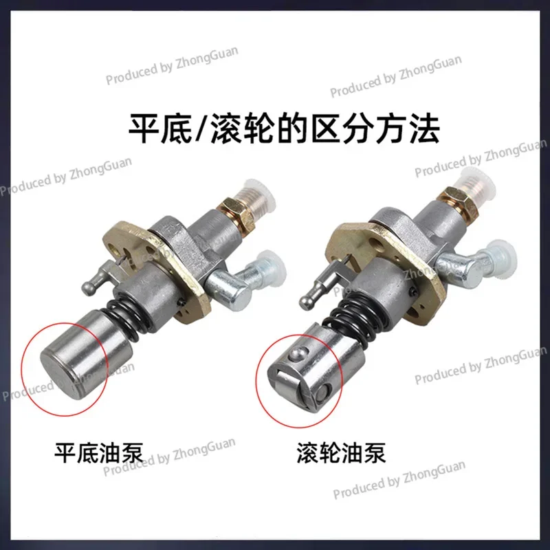 Air-cooled Diesel Engine Oil Pump Guosan Micro-tiller 178F186FA192F Ball Solenoid Valve Fuel Injection Pump Assembly