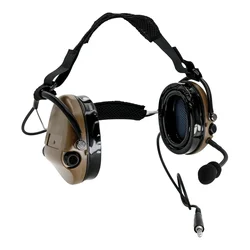 TCIHEADSET LIBERATOR II Gel Earmuffs SORDIN Airsoft Tactical Pickup Noise Cancelling Headphones