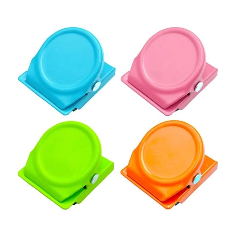 Colorful Metal Clips for Ideal for Classroom Whiteboard Home Refrigerat