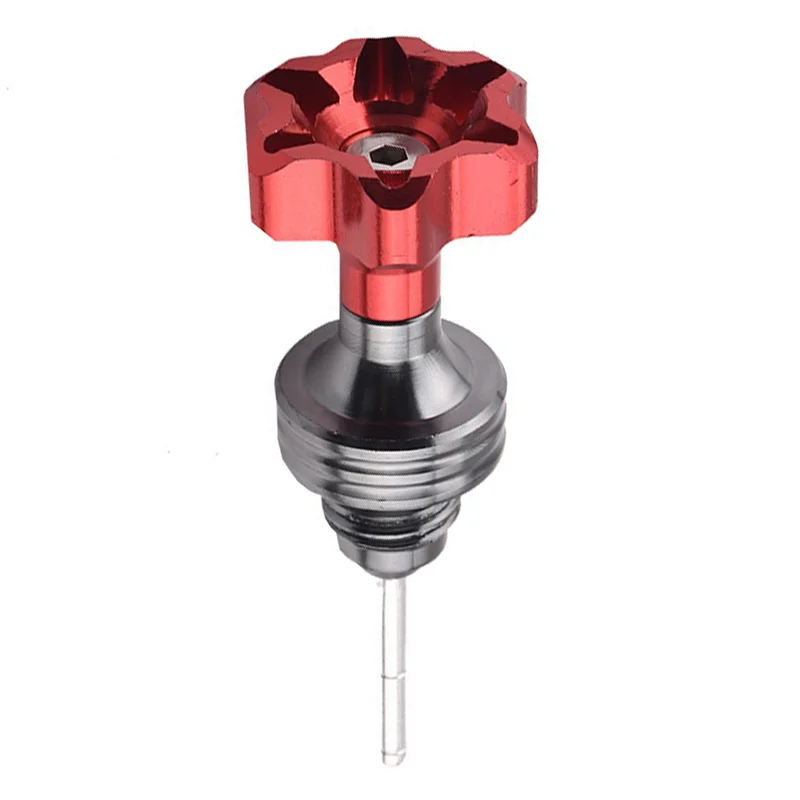 

Well Motorcycle Engine Oil Dipstick Cap Engine Crankcase Oil Level Gauge Universal Oil Dipstick Filler Cap