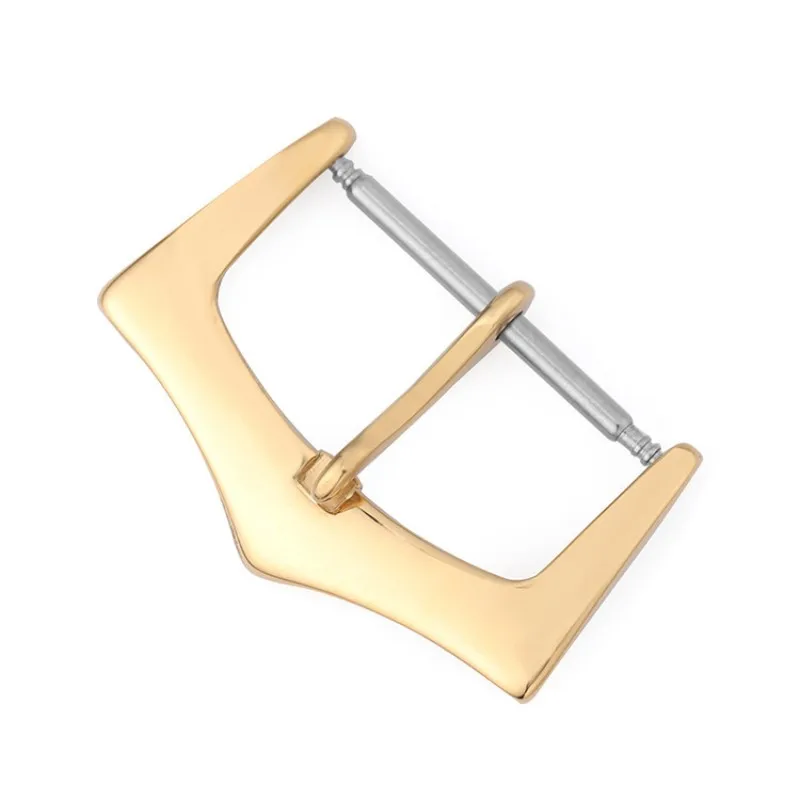 12mm 14mm 16mm 18mm 20mm 22mm fibbia per orologio in acciaio inossidabile per cinturino per orologio in pelle chiusura per orologio accessori per orologi con strumento