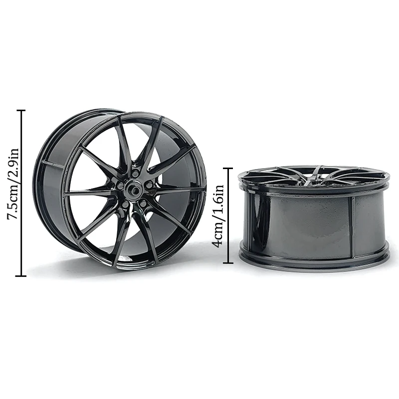 CADA Wheels-décennie s de construction de pneus, accessoire de modèle, roue 1:8, moyeu 5428, compatible avec LEGO Vachiel, voiture 1:8, 42172, 42143, nouveau